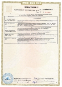 Сертификат EAC на соковыжималки Sana 2018-2020